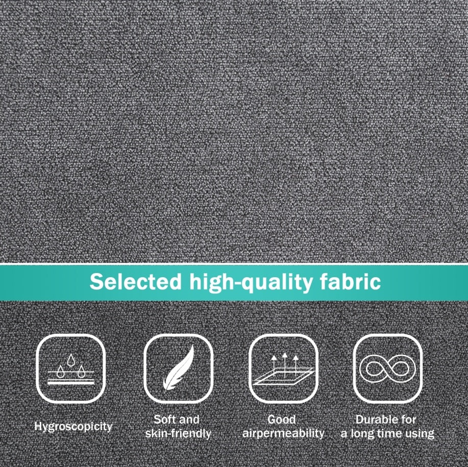 Grey 91 By 91 Modern L Shape Upholstered Sectional Sofa