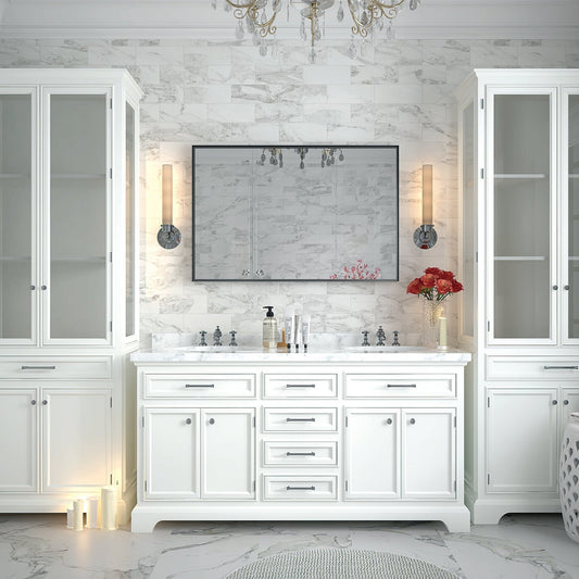 Black Aluminum Bathroom Mirror Limited Edition - Anthony & Home