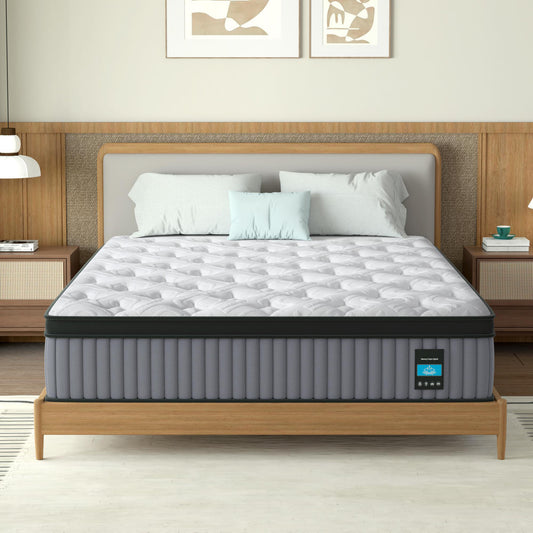 14-inch Memory Foam Elite Mattress by Anthony & Home with plush surface and supportive design for comfortable sleep.