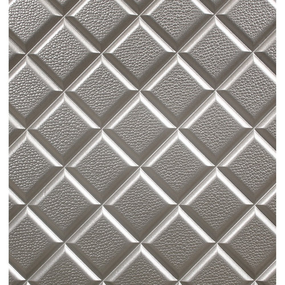 26" Solid and Manufactured Wood And Mirrored Glass Nightstand