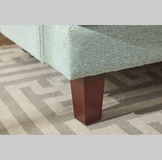 Light Green Three Seater Sofa With USB Ports Living Room