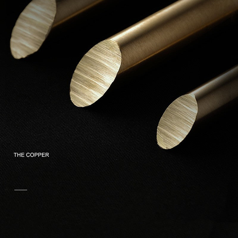 Nordic Crystal Copper Chandelier Luxury Modern Lamps