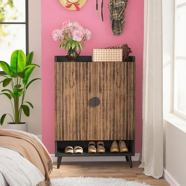 Solid Construction Shoe Cabinet With E0 Particle Board
