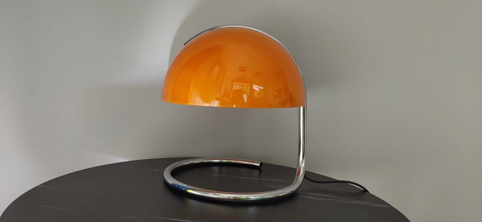 Retro Metal Table Lamp Mushroom Style Bedroom Bedside Light