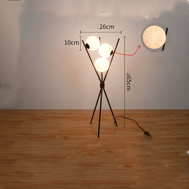 Scandinavian Style Led Table Lamp Three Tone Light Plus