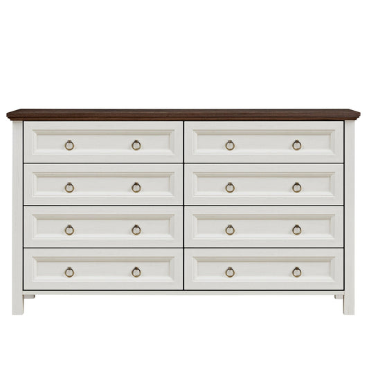 Anthony & Home Studio Collection Dresser with sleek wood finish and multiple drawers for stylish storage.