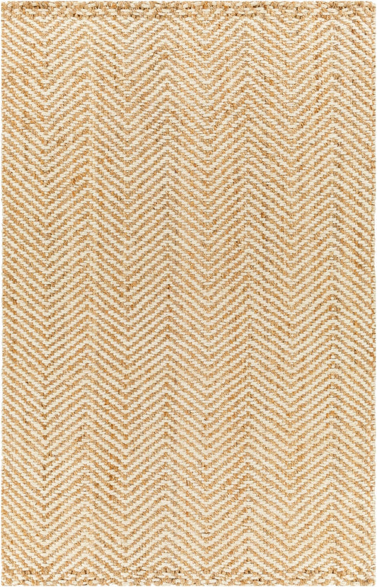 Aren Hand Woven Jute Area Rug Tan Beige India Crafted Collection Exclusive Edition - Anthony & Home