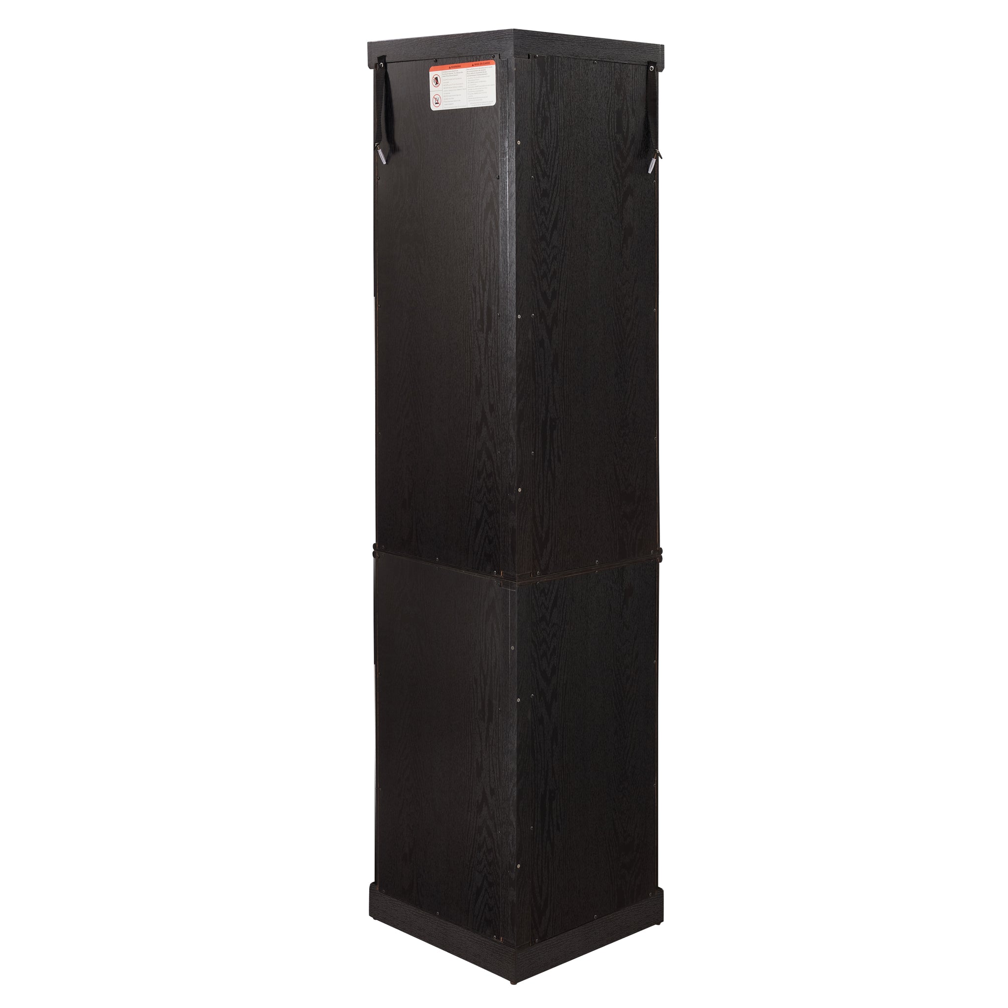 Anthony & Home Heritage lighted corner curio cabinet with glass display for antiques and wine collection.