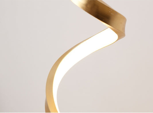 Table Lamp Metal Base With Three Color LED Dimming Remote