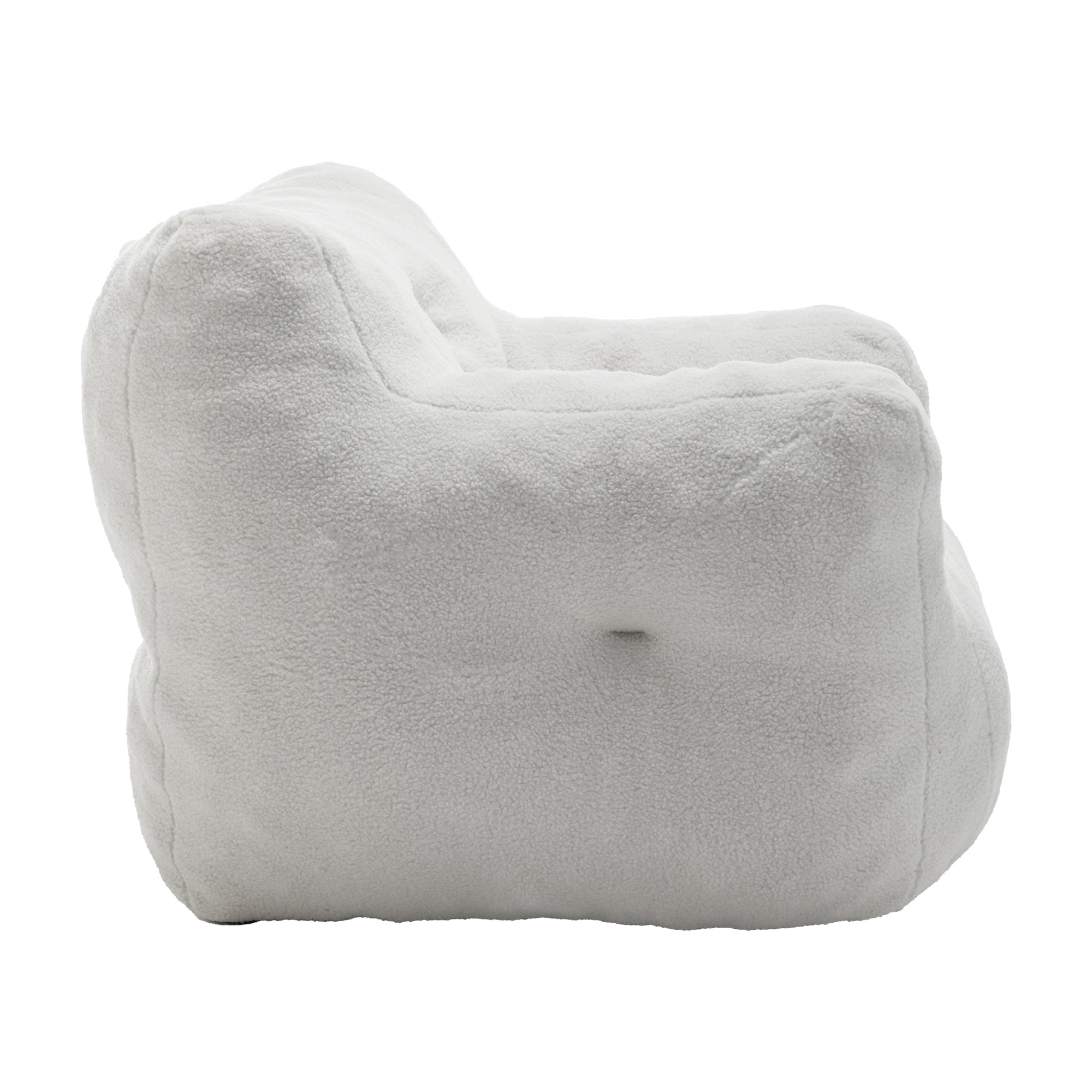 Anthony & Home foam-filled bean bag chair with armrests, perfect for living room or bedroom relaxation.