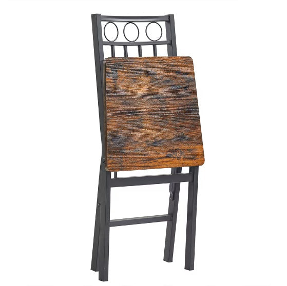 Two Piece Folding Dining Chairs Provide Quick Extra Seating