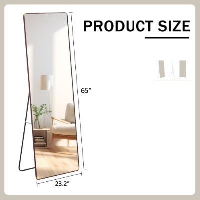 4th Generation Floor Standing Full Length Mirror Wall Mount