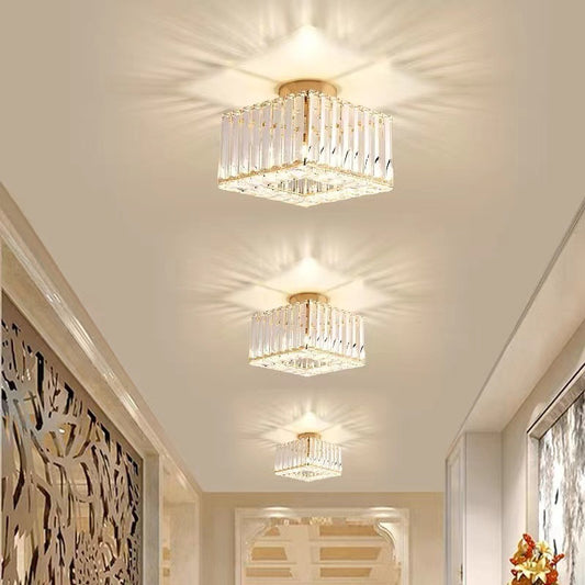 Crystal Light Luxury Chandelier For Home Decor Balcony