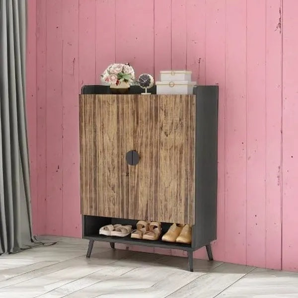 Solid Construction Shoe Cabinet With E0 Particle Board