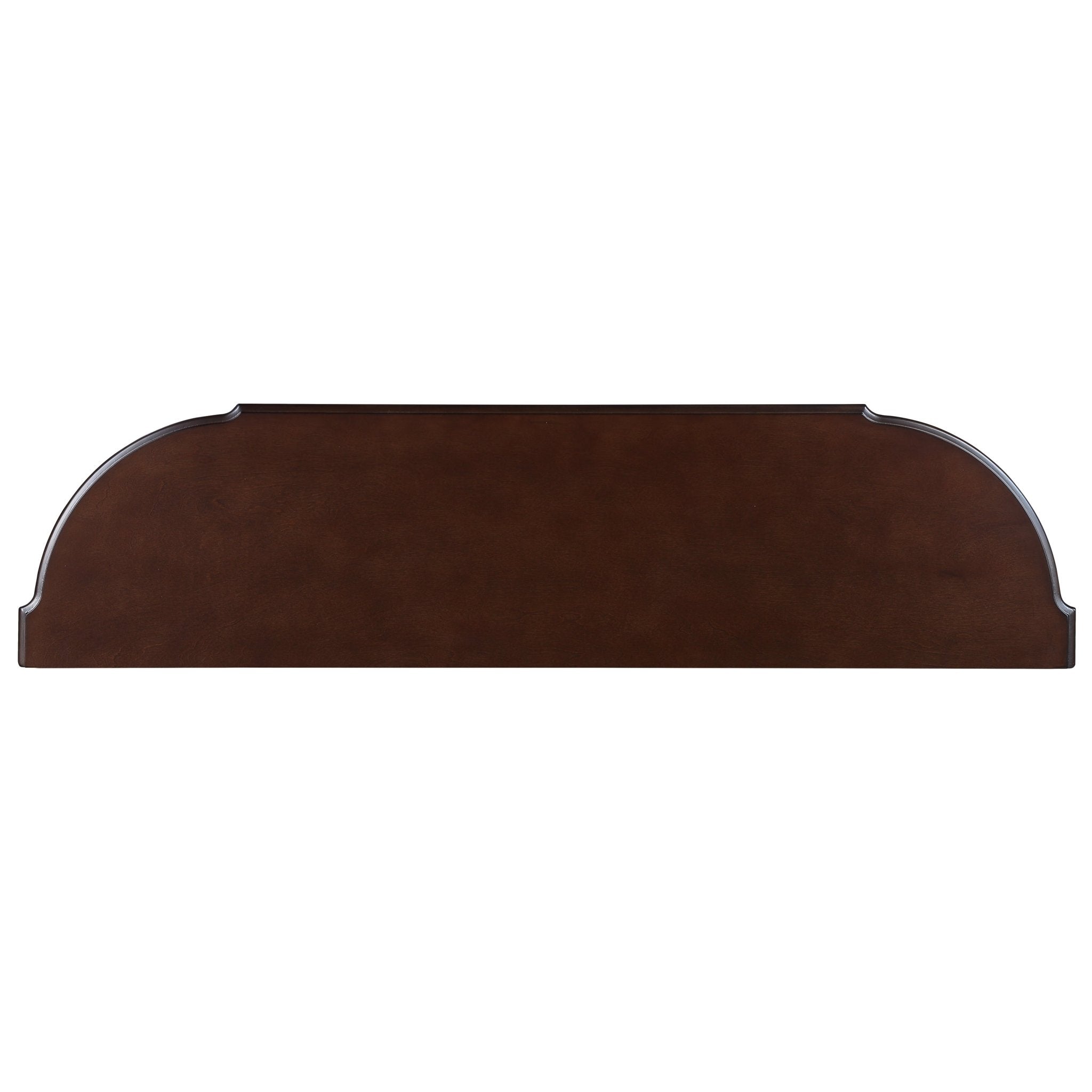 Espresso finish Anthony & Home console table with sleek design and sturdy legs, ideal for entryways or living room decor.