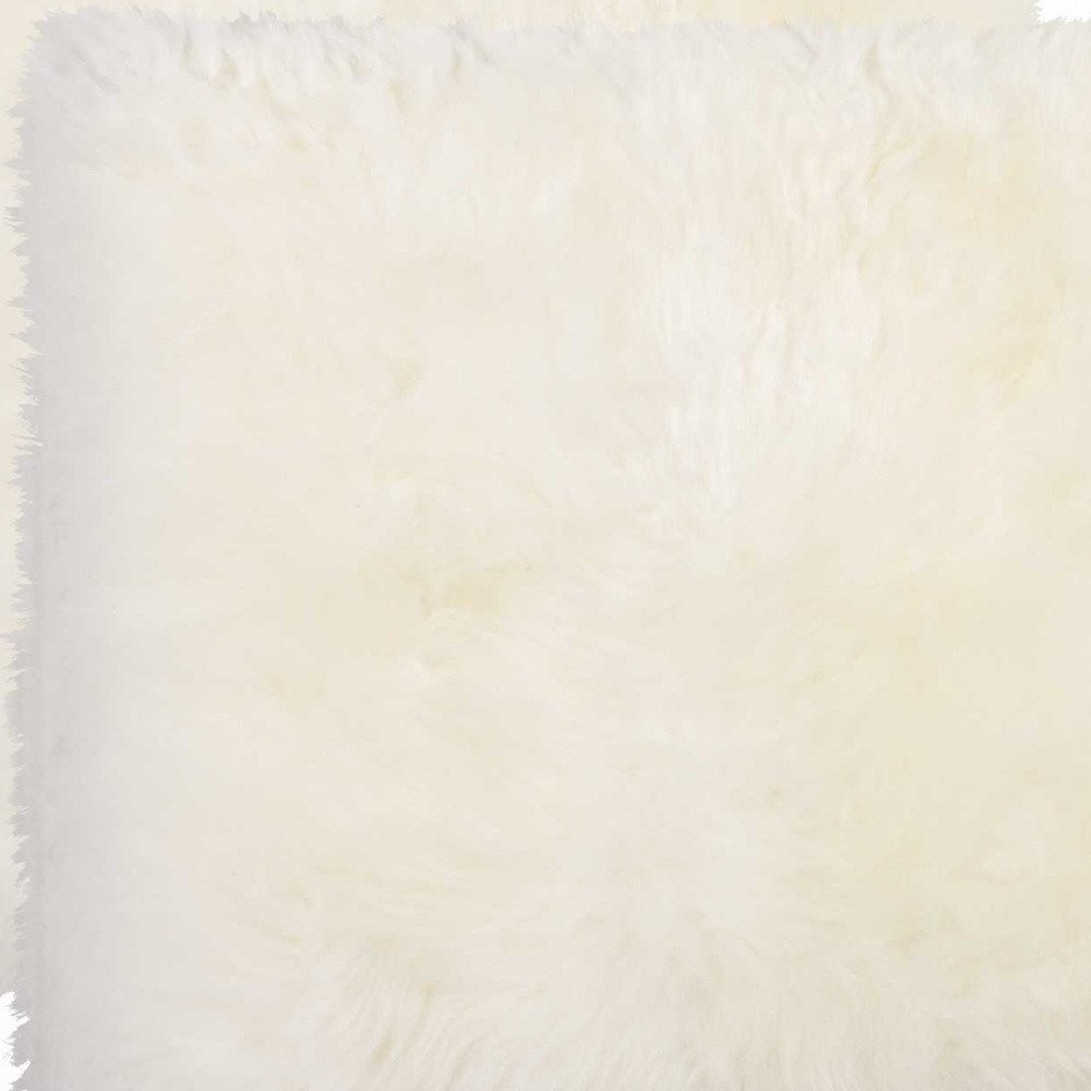 17" X 17" Off White Synthetic Solid Color Pad