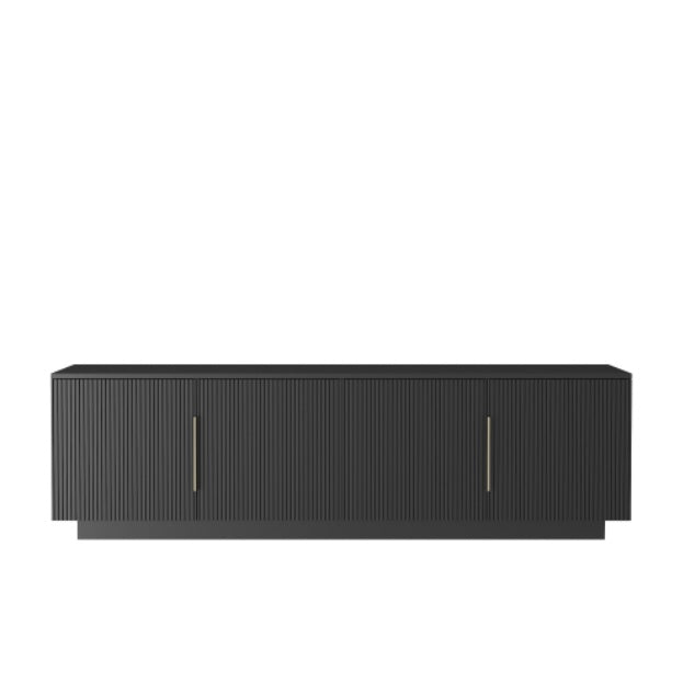 LED TV Stand With 16 Color LEDs 55 60 65 Inch Cabinet