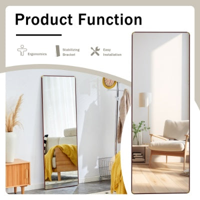 4th Generation Floor Standing Full Length Mirror Wall Mount