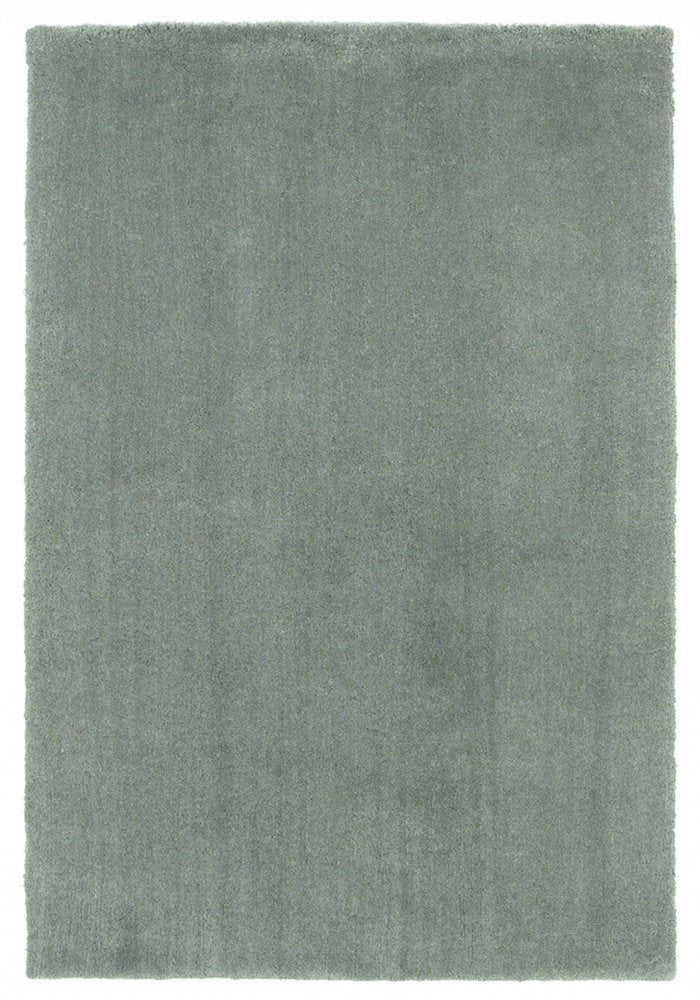 9' X 13' Slate Blue Hand Woven Area Rug