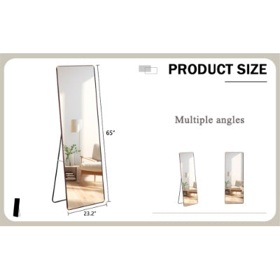 4th Generation Floor Standing Full Length Mirror Wall Mount