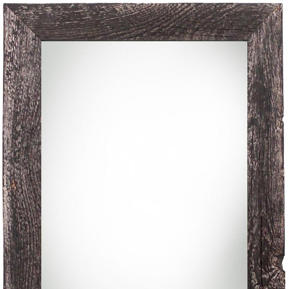 9" x 12" Black Solid Wood Hanging Picture Frame