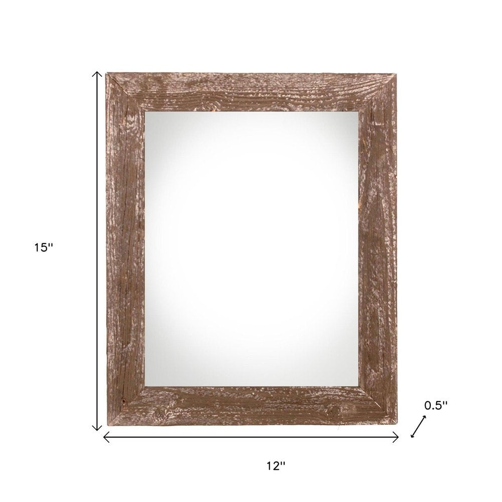 9" x 12" Espresso Solid Wood Hanging Picture Frame