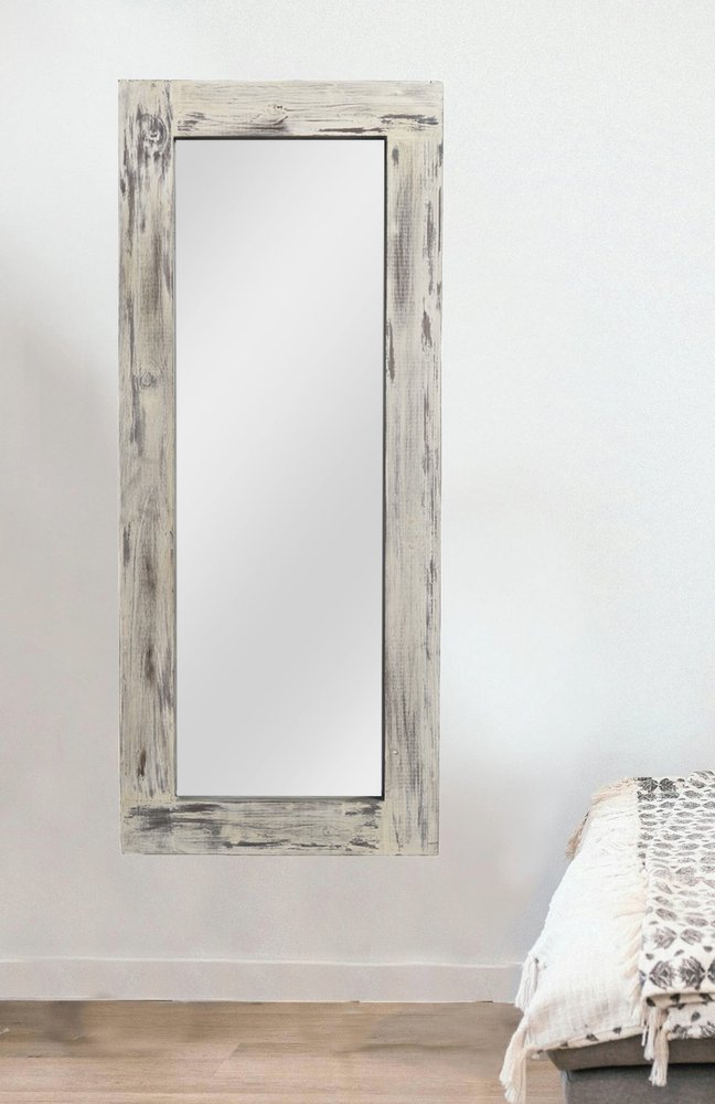 Dark Gray Solid Wood Framed