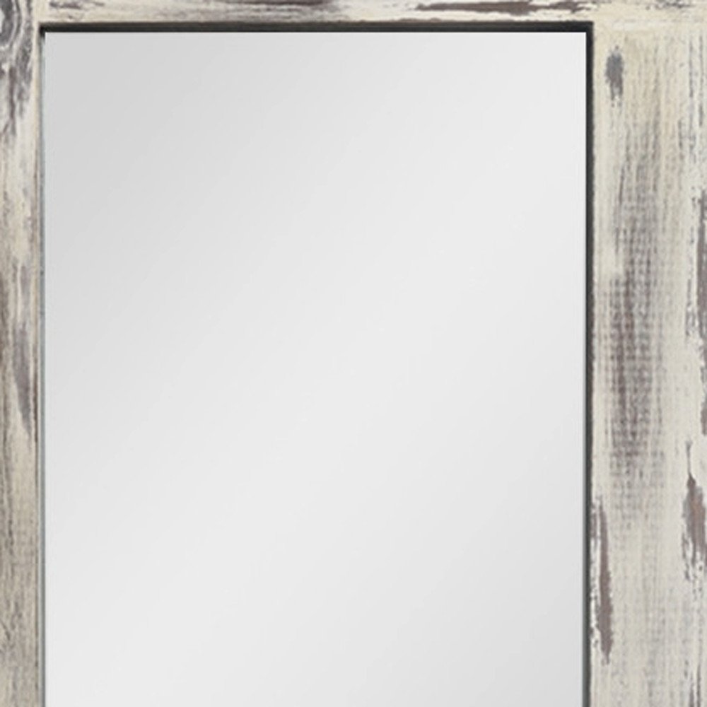 Dark Gray Solid Wood Framed