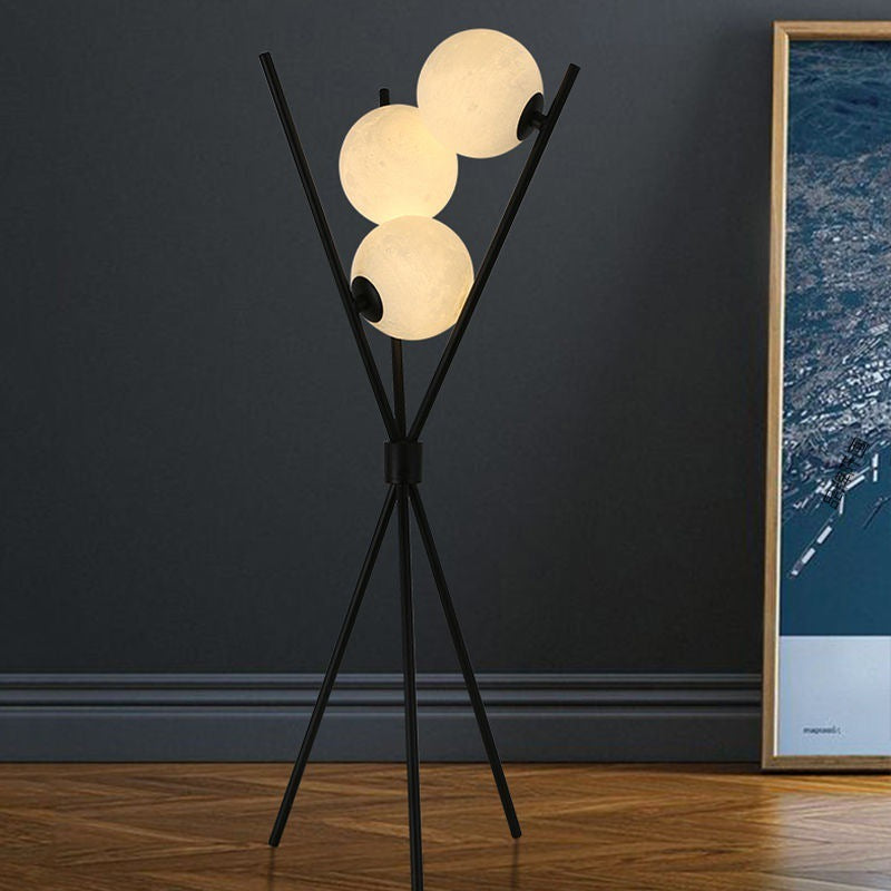Scandinavian Style Led Table Lamp Three Tone Light Plus