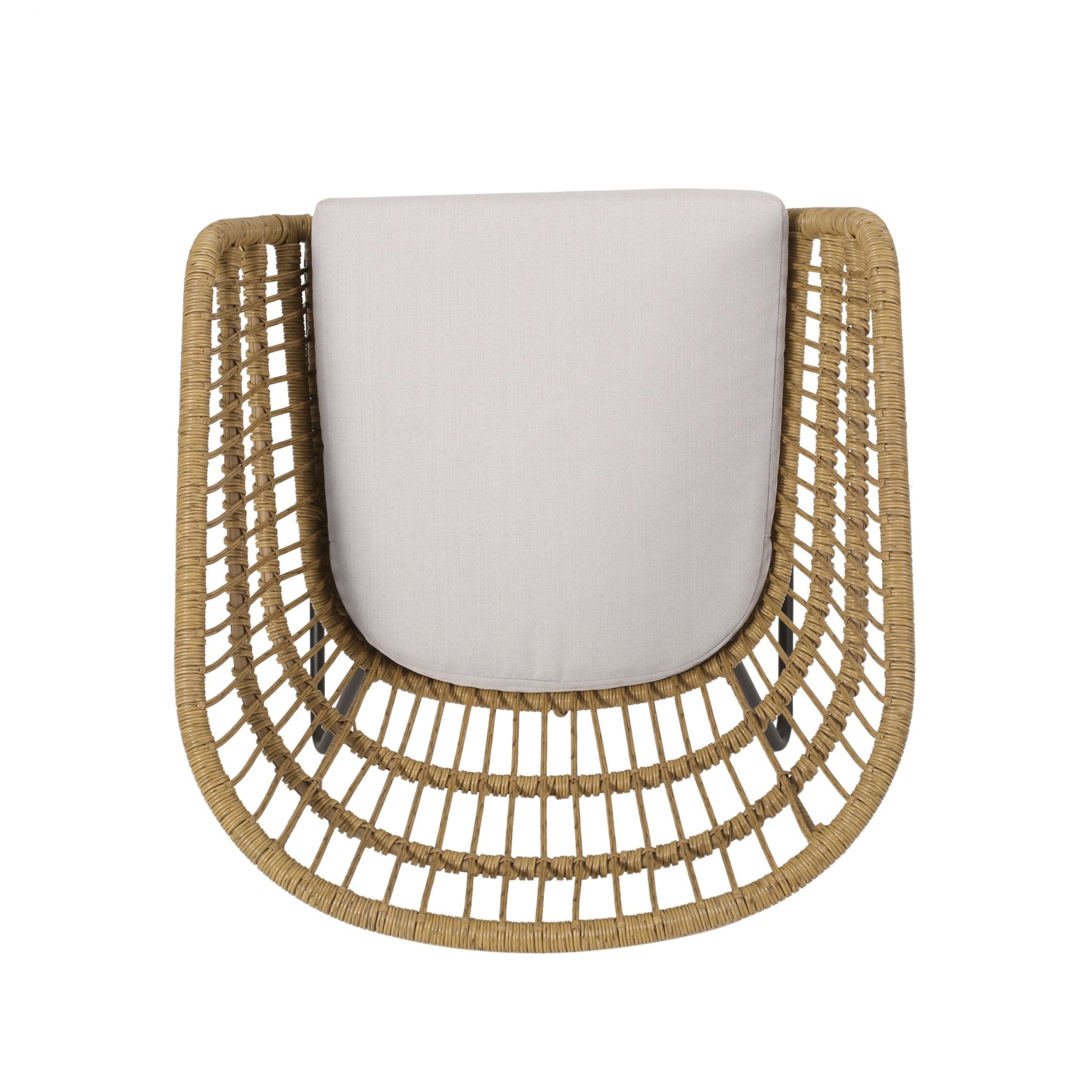 Anthony & Home outdoor chair set with PE rattan and cushions, premium limited edition garden furniture for outdoor relaxation.