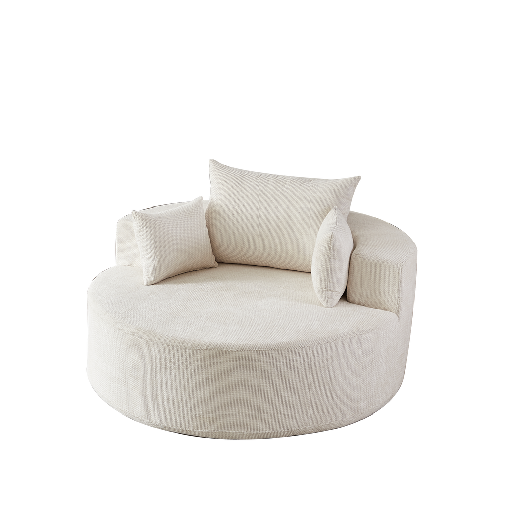 Anthony & Home chenille sleeper chair with plush upholstery, ideal for living rooms and bedrooms in a studio collection.