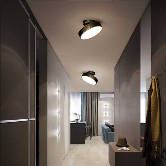 Copper Ceiling Light LED Modern Round Lamps 12cm 20cm