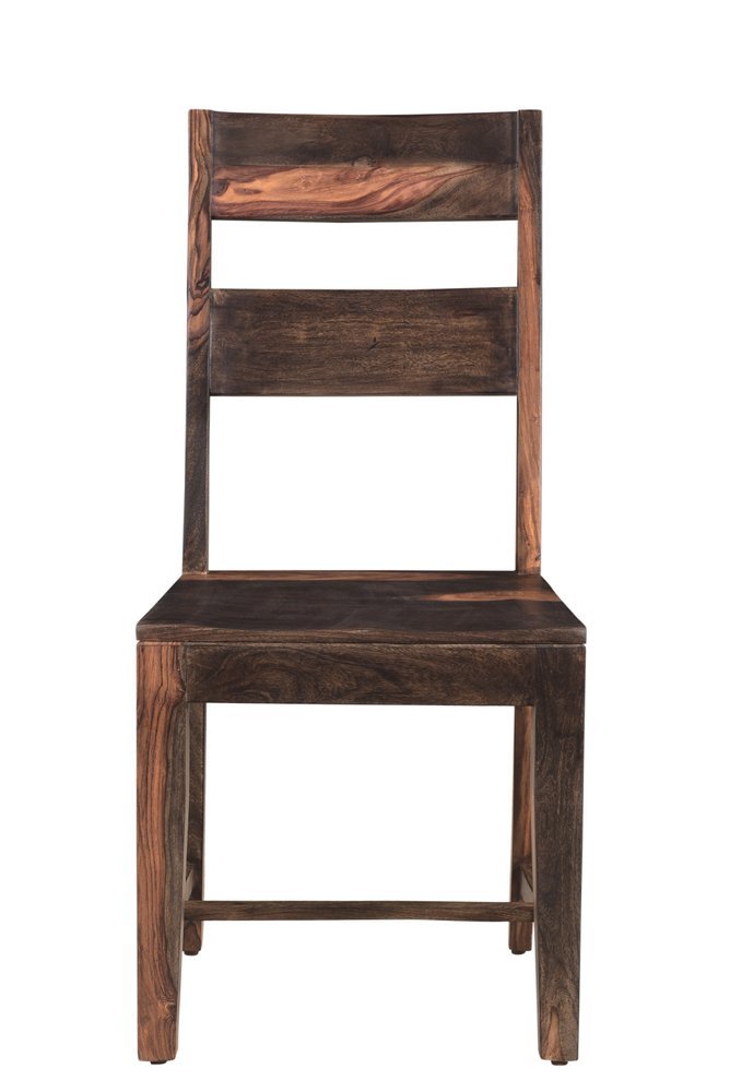 Six Piece Brown Solid Wood Dining Set with Four Chairs - Anthony & Home