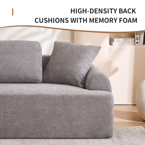 4 Seater Compression Sofa With Crochet Yarn Fabric