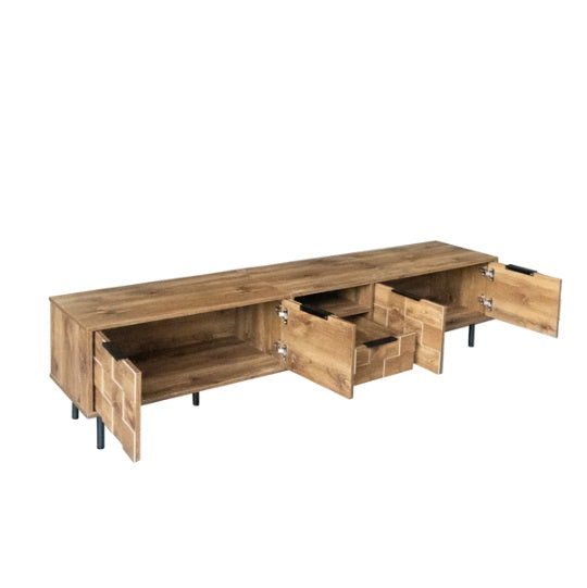 78 Inch TV Stand For 65 75 85 Inch Televisions Living Room