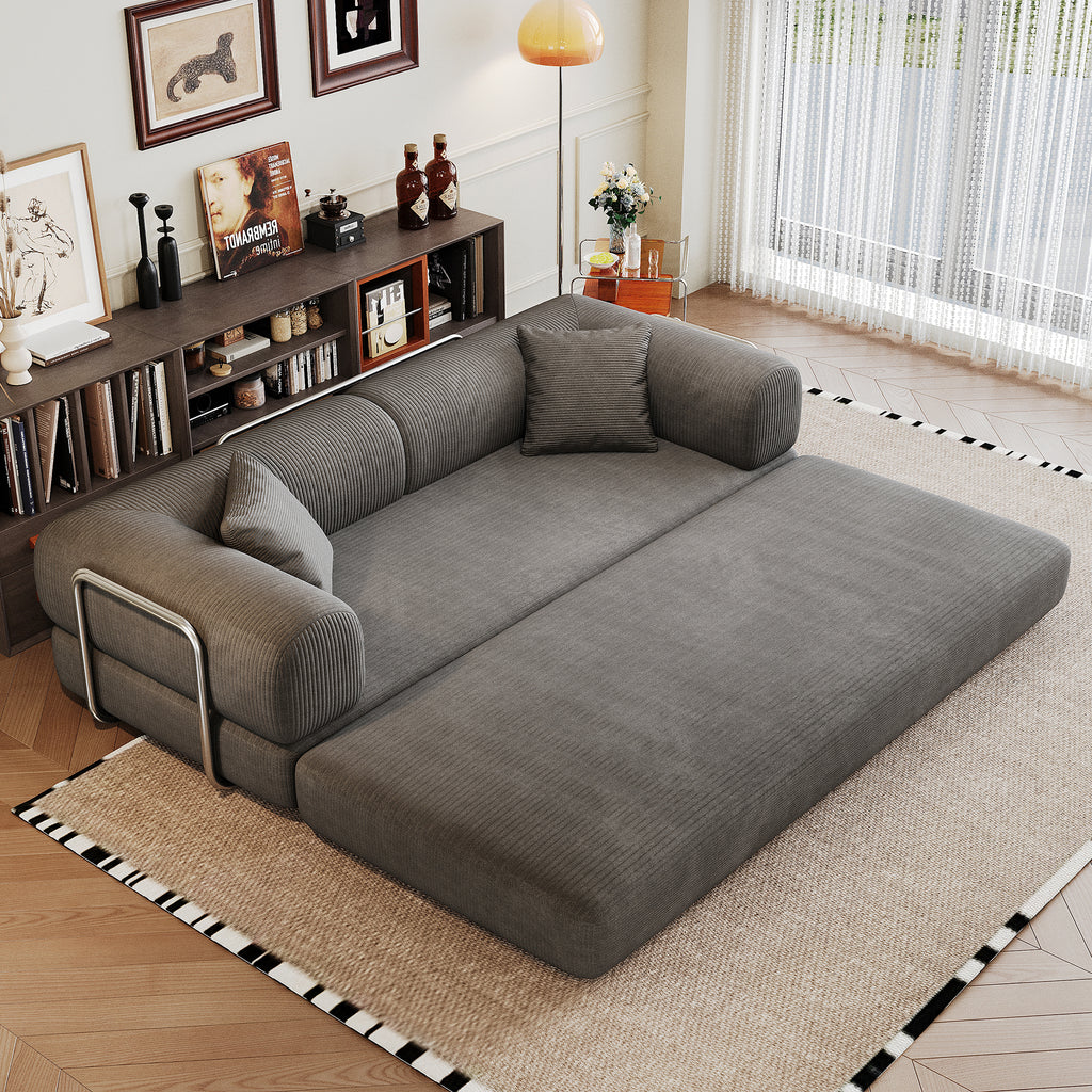 Anthony & Home Modular Sofa Bed from the Atelier Collection, featuring a contemporary design with plush cushions and a sleek fabric finish.