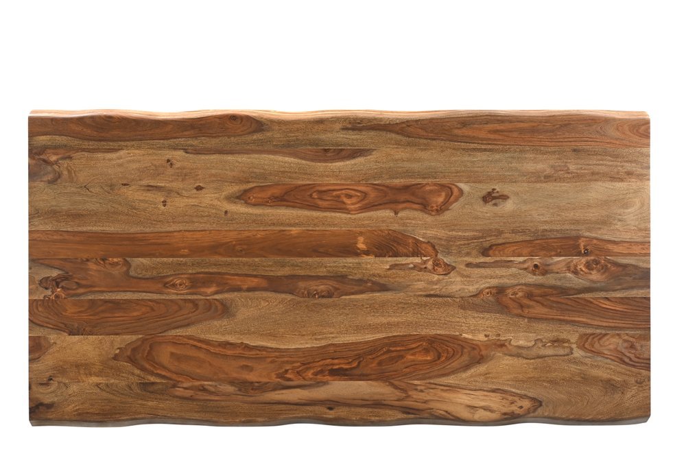 Six Piece Brown Solid Wood Dining Set with Four Chairs - Anthony & Home