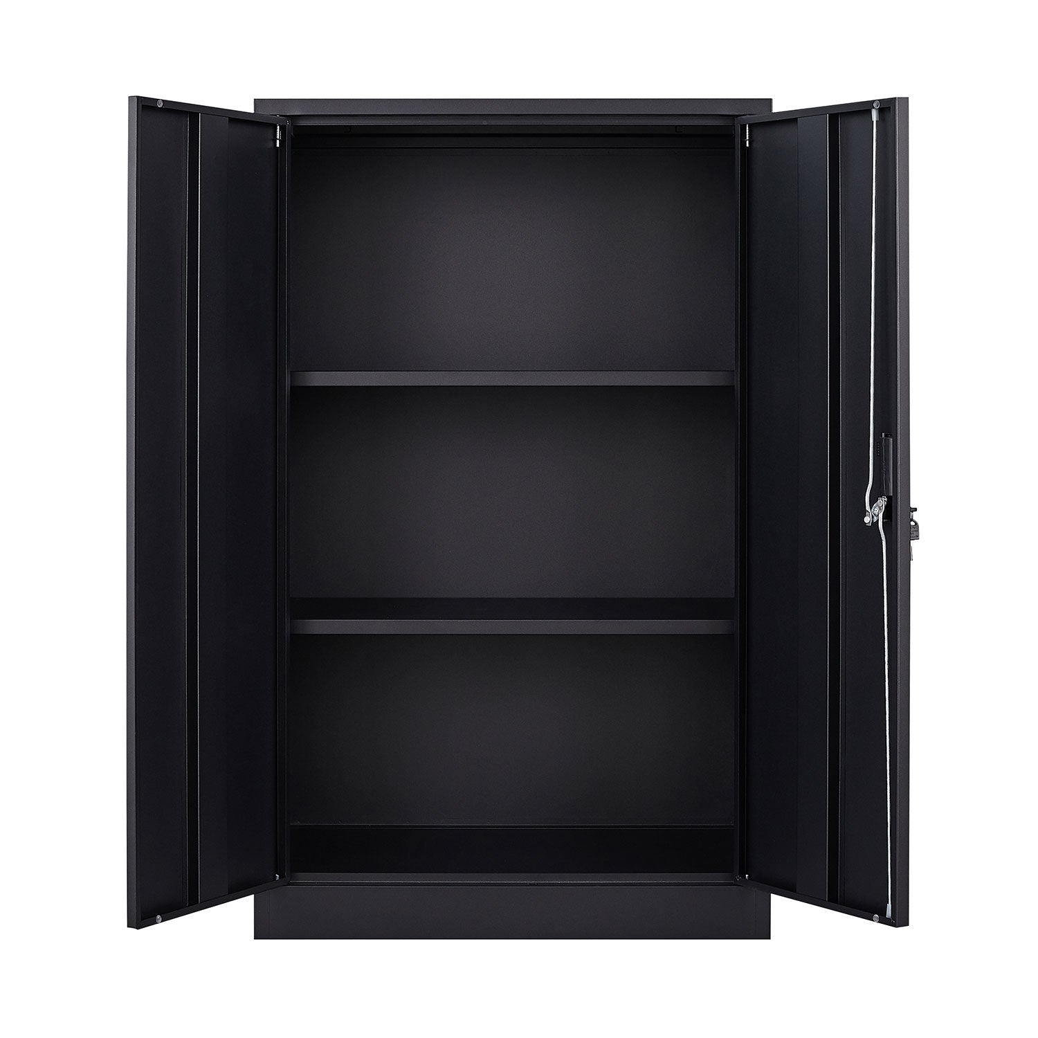 Anthony & Home Elite Series filing cabinet with multiple drawers and a sleek black finish for organized office storage