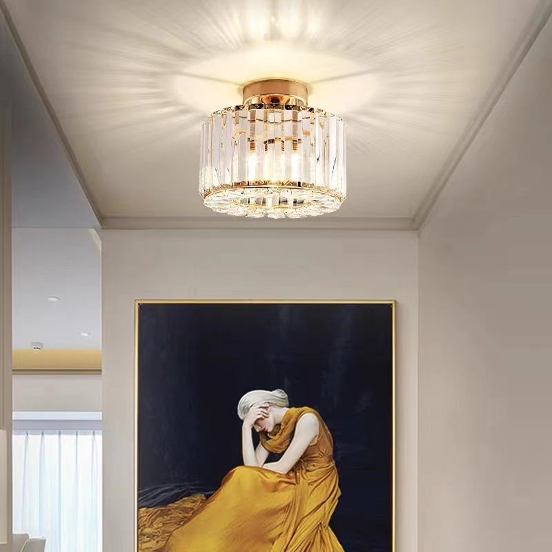 Crystal Light Luxury Chandelier For Home Decor Balcony