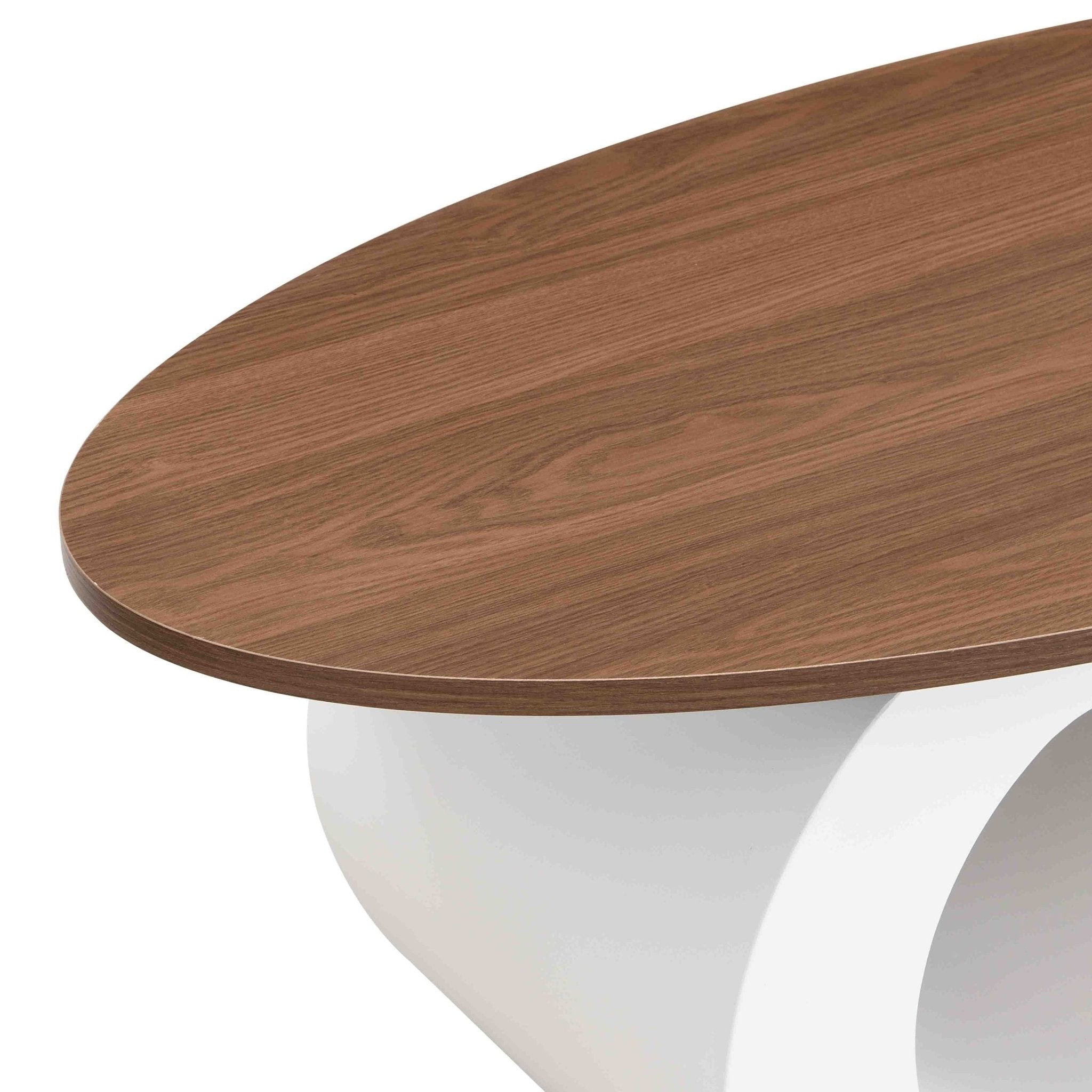 Anthony & Home Studio Nesting Coffee Tables with MDF tops, featuring two sleek, modern tables for stylish living room decor.