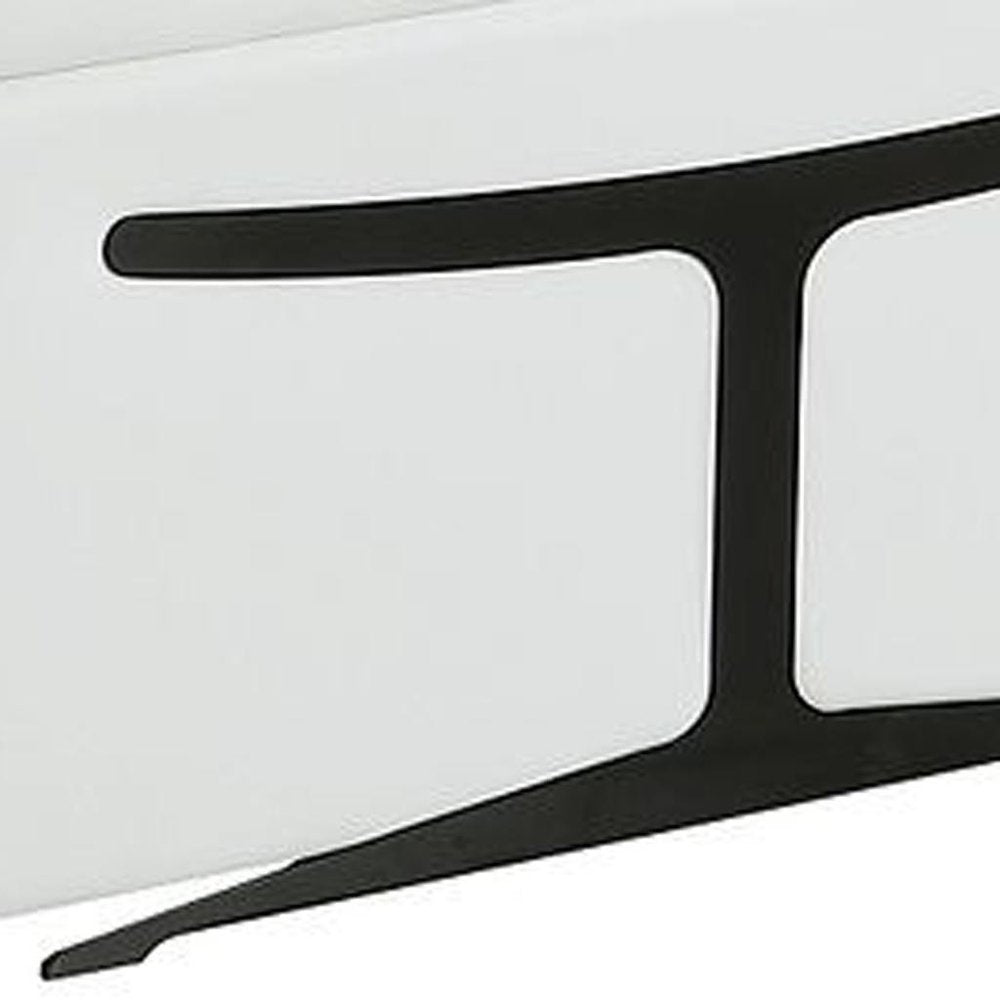 White Italian Leather Power Reclining U Shaped Twelve Piece Sectional With Console