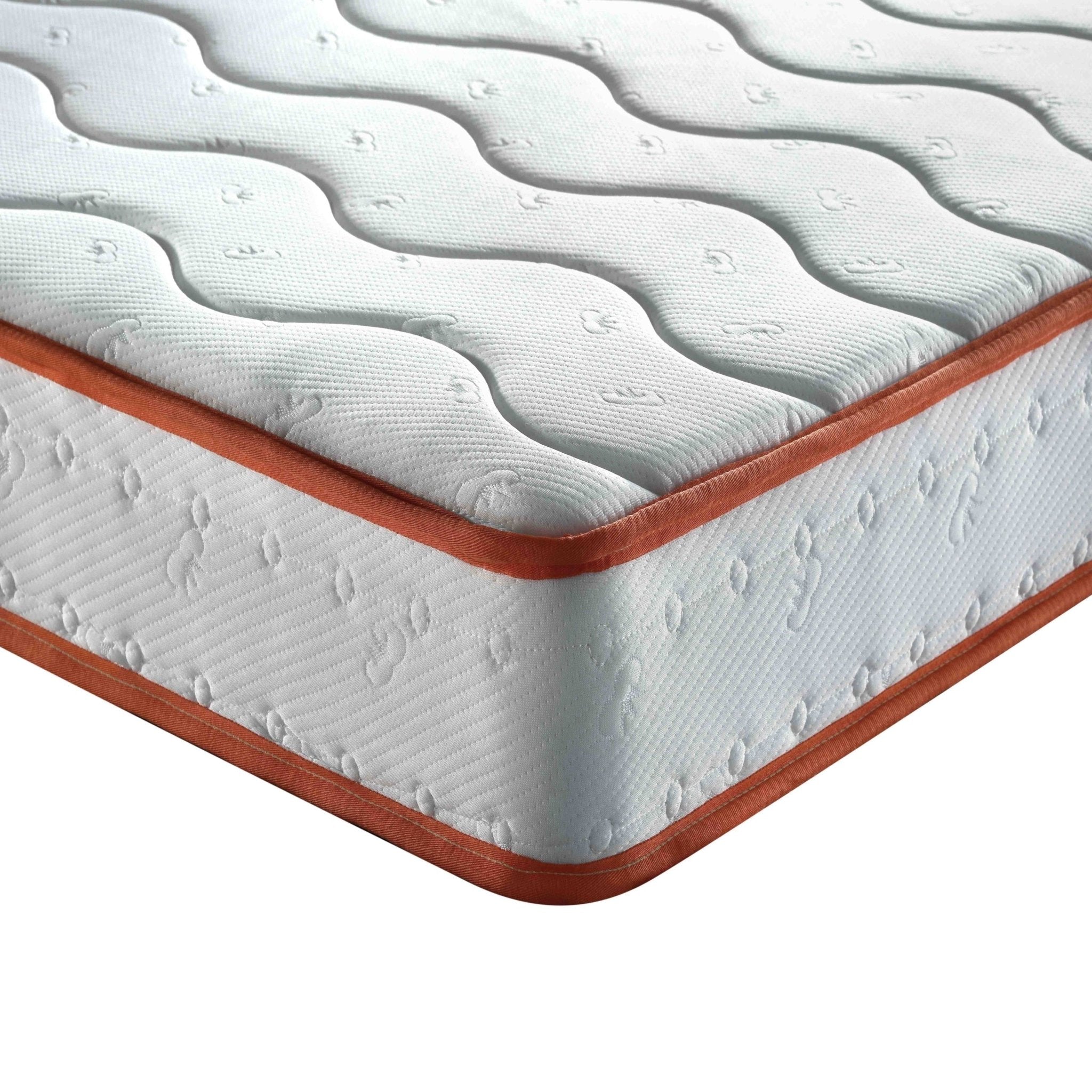 Anthony & Home Atelier Twin Hybrid Mattress with 6-inch pocket springs, showcasing the plush, supportive sleeping surface.