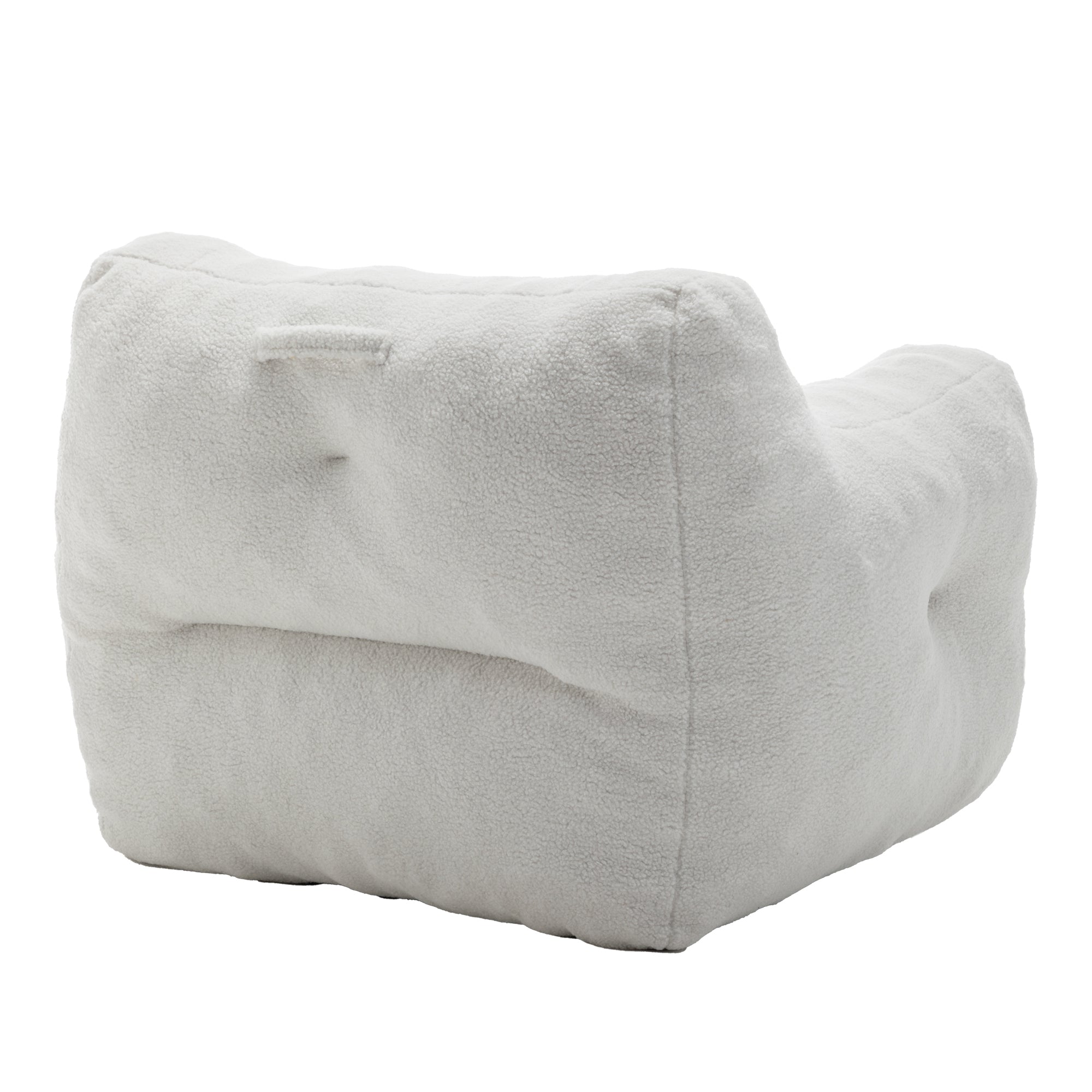 Anthony & Home Atelier Collection foam-filled bean bag chair with armrests, ideal for living room and bedroom relaxation.