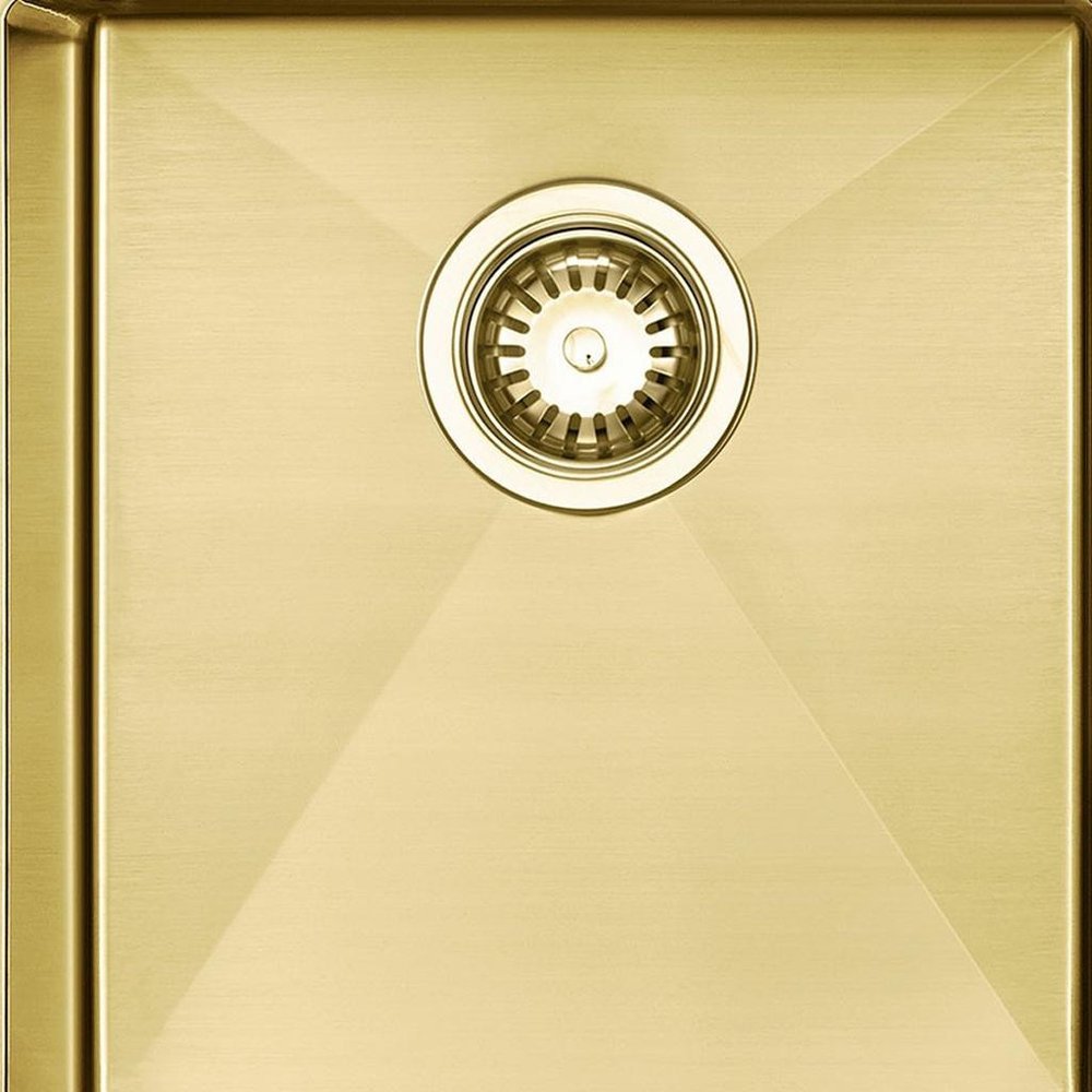 10" X 33" Gold Stainless Steel Undermount Kitchen Sink - Anthony & Home