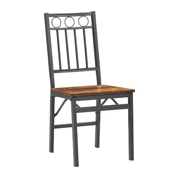 Two Piece Folding Dining Chairs Provide Quick Extra Seating