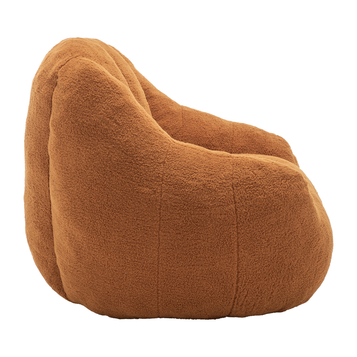 Anthony & Home tufted memory foam bean bag chair with plush fabric and modern design, ideal for relaxing and lounging.