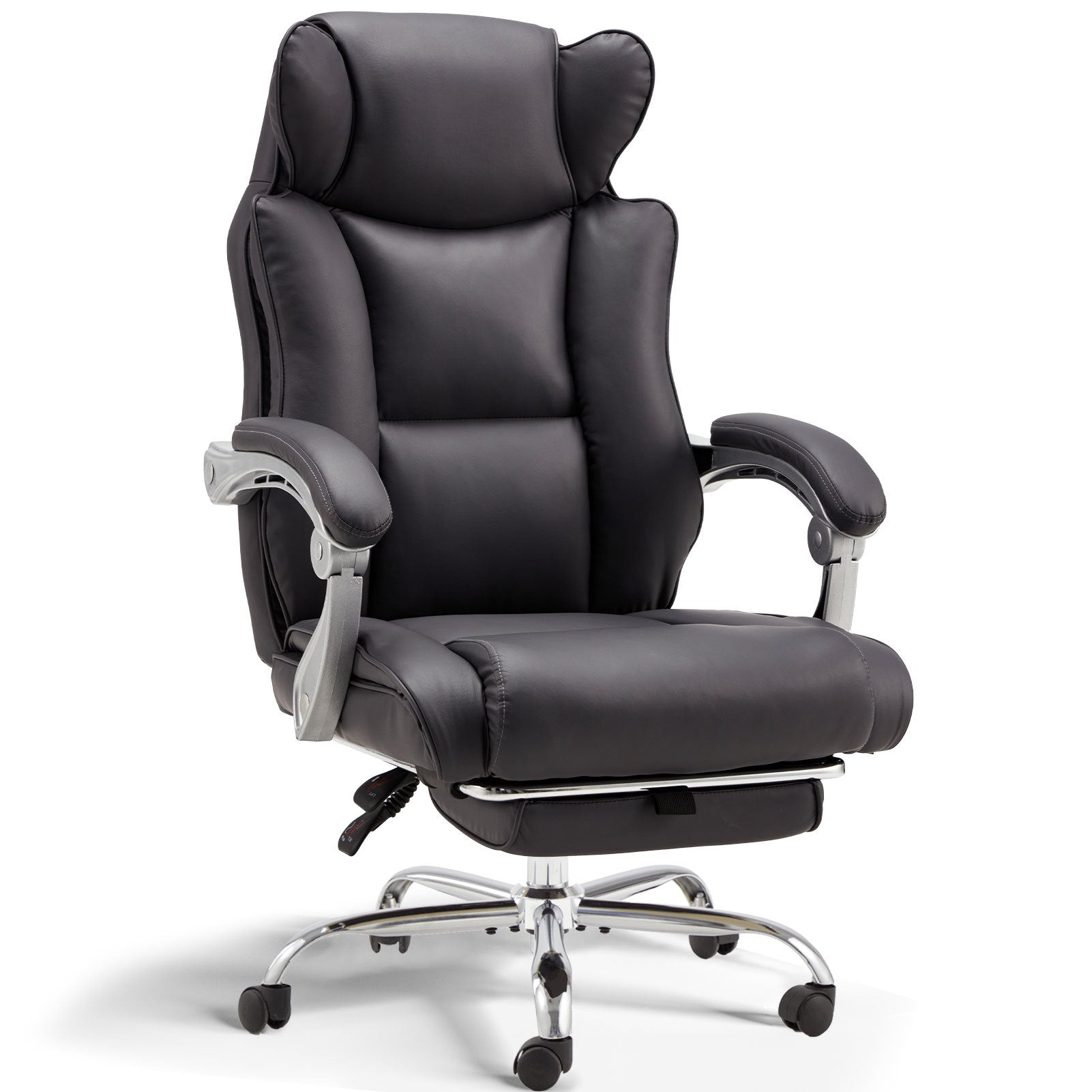 Tall Office Desk Chair With Foot Rest 300 Lb Capacity