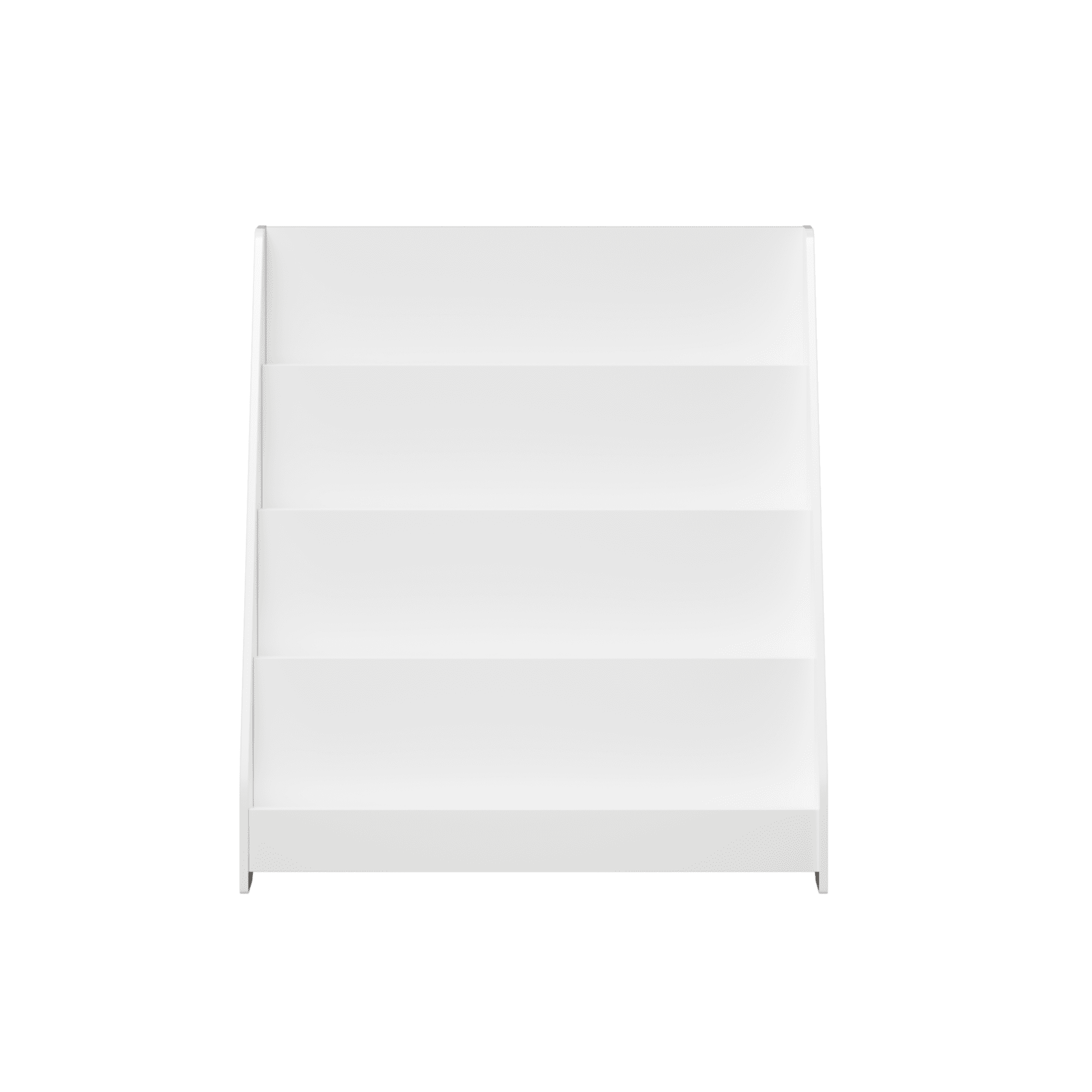 Anthony & Home Kids Bookshelf Exclusive Edition showing a colorful wooden bookshelf filled with children's books and toys.