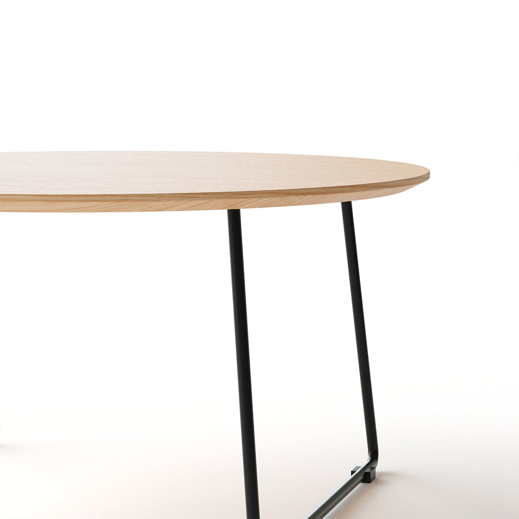 Anthony & Home marble-top round coffee table with minimalist design, ideal for small apartments and modern living spaces.