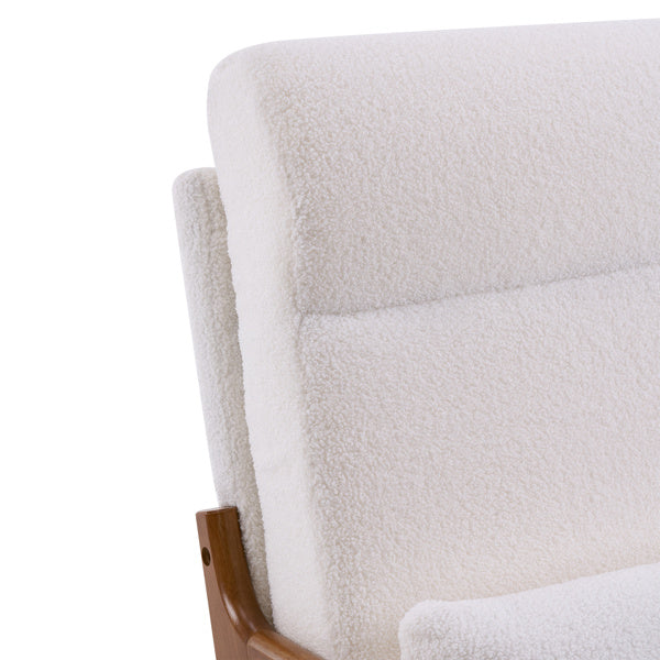 Indoor Lounge Chairs With High Back Velvet Iron Frame